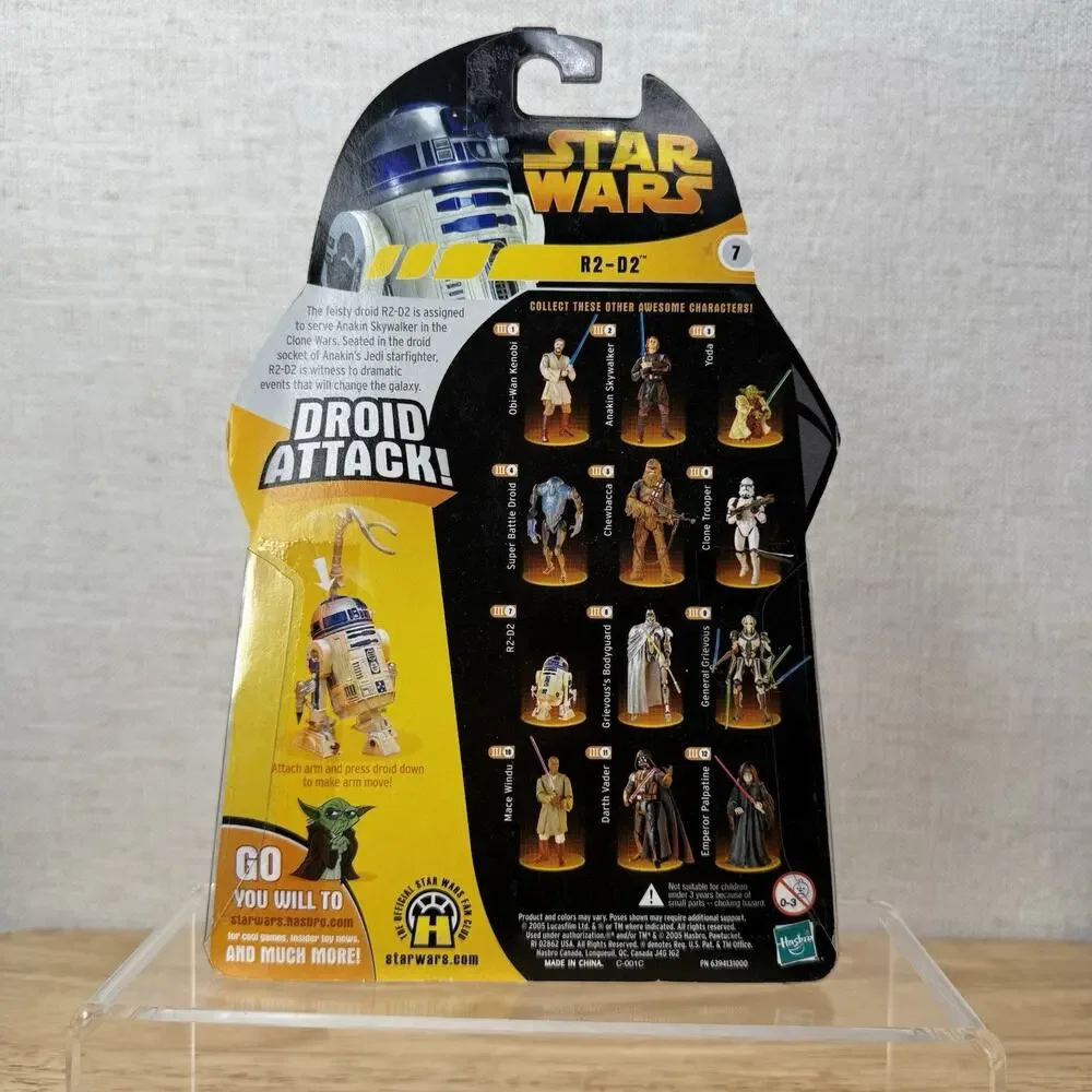 Star Wars R2-D2 Revenge of the Sith #7 New Action Figure